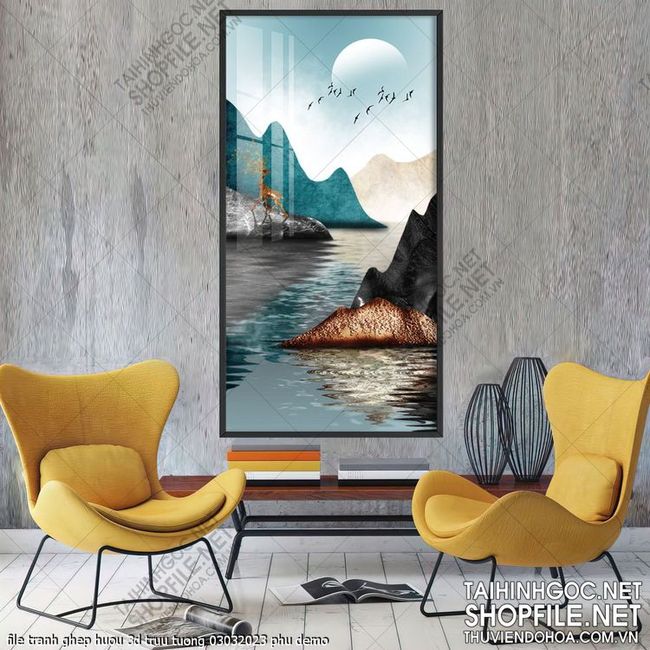 file tranh ghep huou 3d truu tuong 03032023 phu